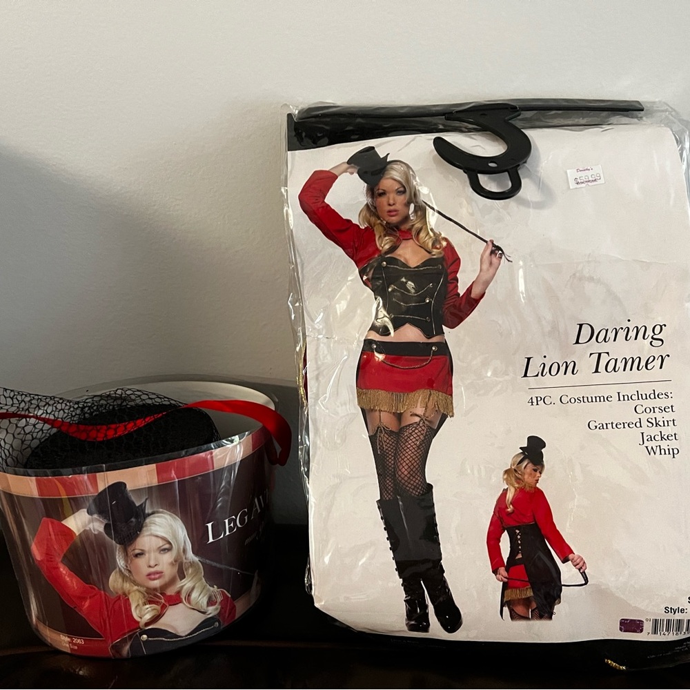 COPY - Women’s Lion Tamer Halloween costume.